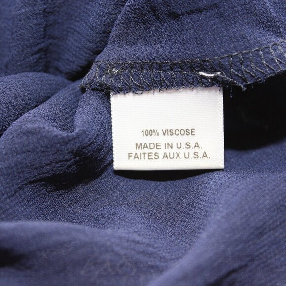 Misa Los Angeles Womens Marion Mini Skirt Ruffles Blue White Size Small Lined - Picture 5 of 8